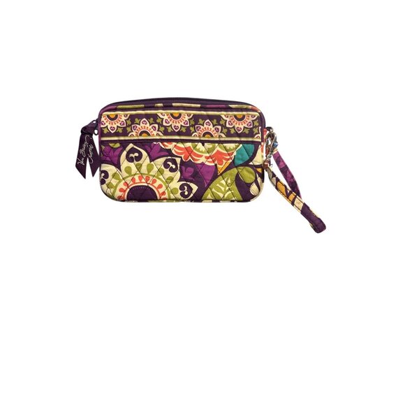 Vera Bradley Accessories - Vera Bradley Zip Wristlet Wallet In Floral Pattern With Detachable Strap & Multi